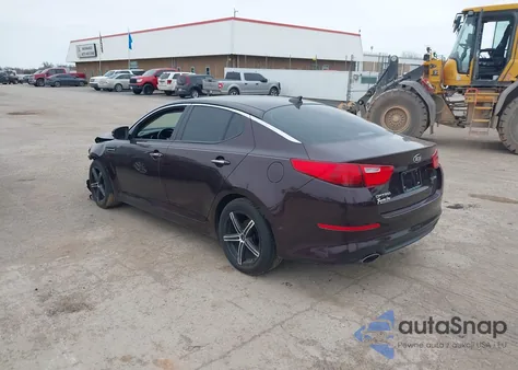 2015 Kia Optima Ex from USA, damaged, VIN 5XXGN4A74FG395052